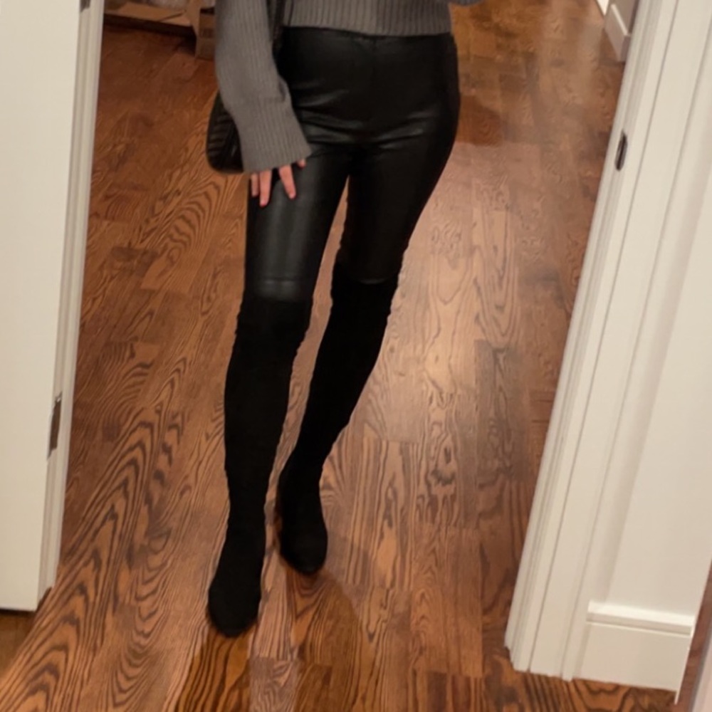 Leather skinny pant  from Zara